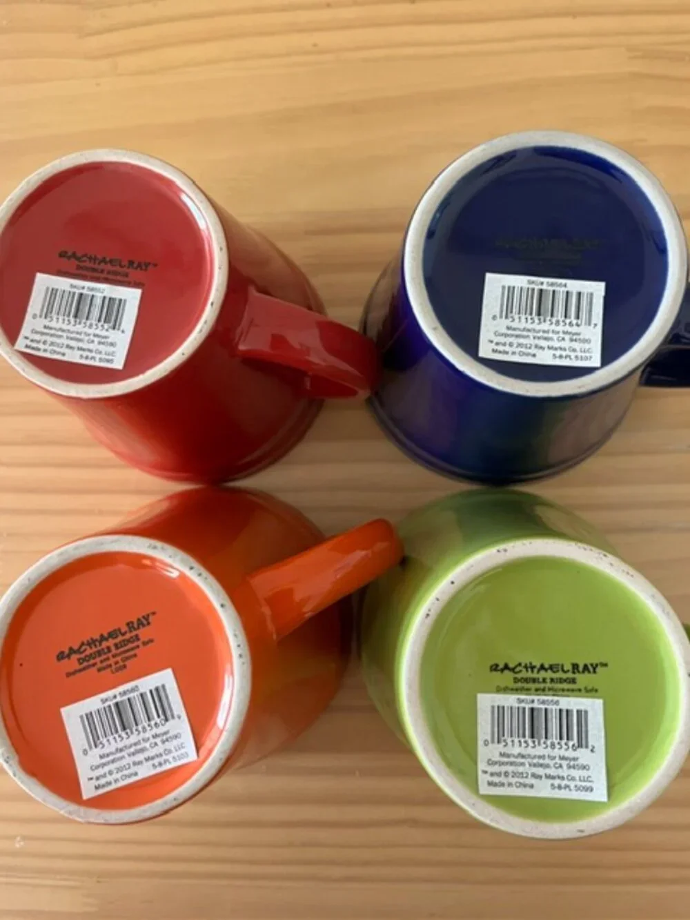Rachel Ray Ceramic Coffee Cups